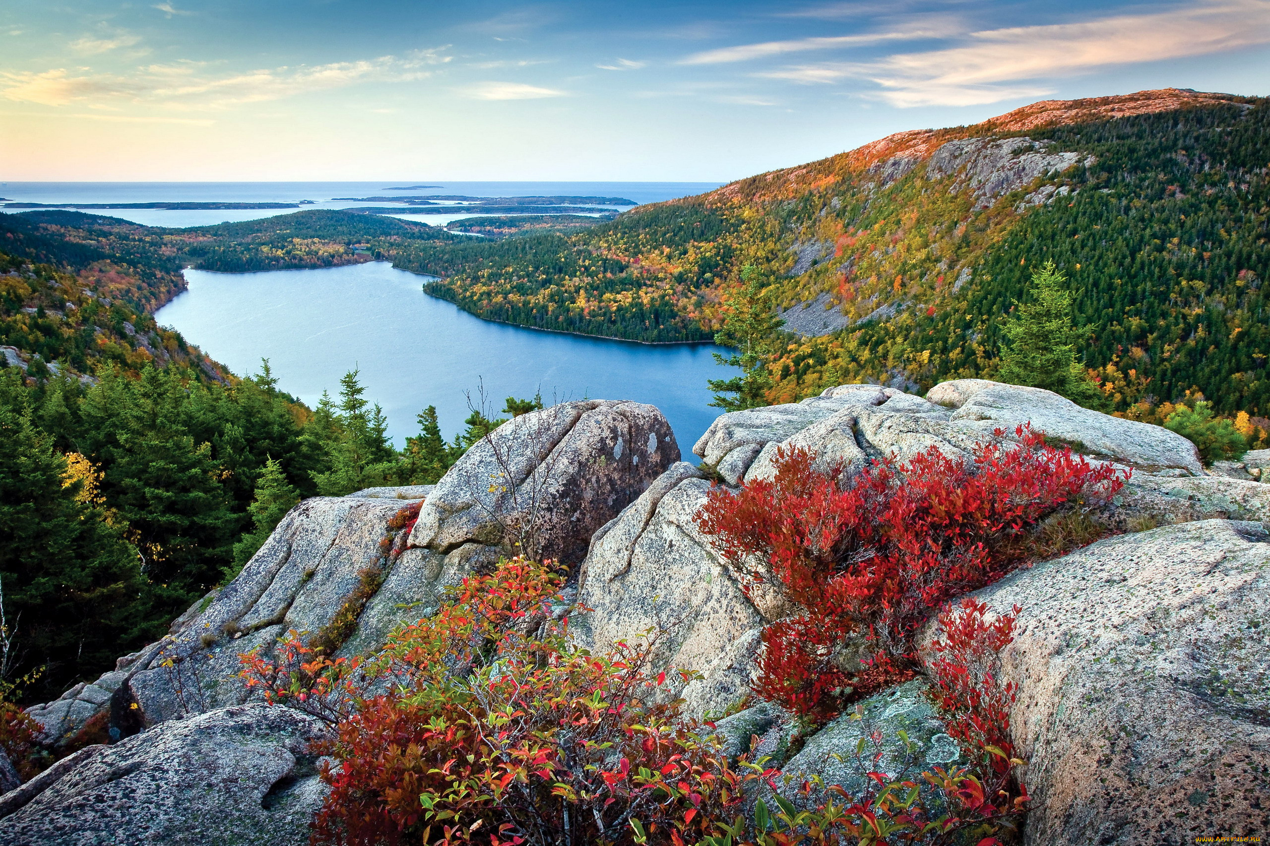 jordan pond,  maine,  acadia national park, , , acadia, national, park, jordan, pond, maine